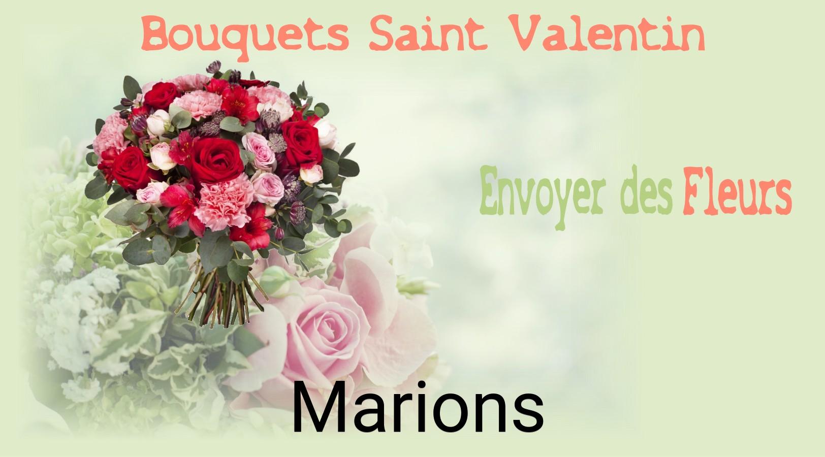 Roses de Saint-Valentin livrées à Marions